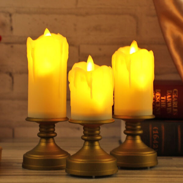 Smokeless LED With Stand (3pcs set)